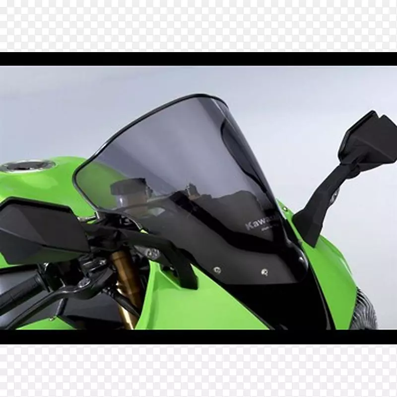 摩托车整流罩摩托车配件挡风玻璃川崎忍者ZX-10R-摩托车