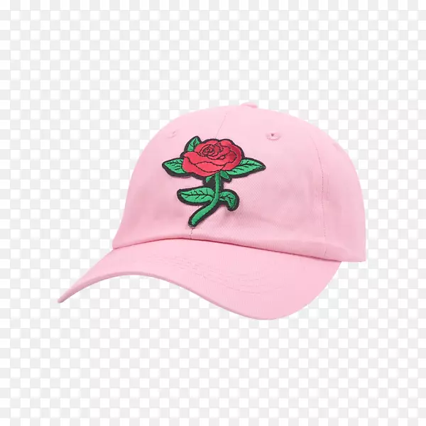 棒球帽绣花粉色m-棒球帽