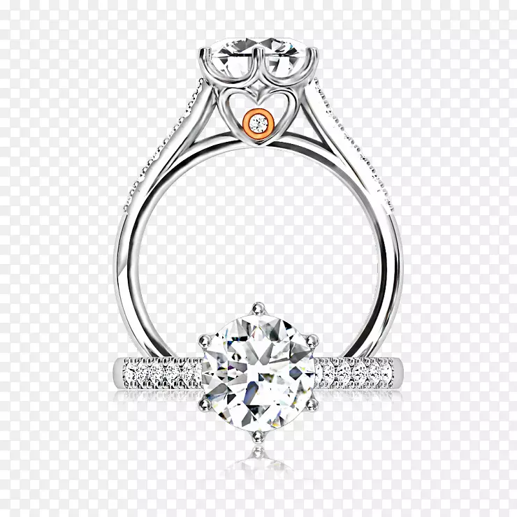 订婚戒指克利夫兰布朗珠宝三部曲戒指