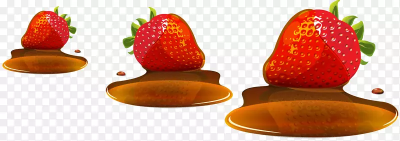 草莓食品剪贴画.草莓载体