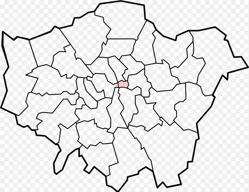 伦敦南沃克区、哈克尼区、伦敦伊斯灵顿区、伦敦树皮区和达根纳姆伦敦区