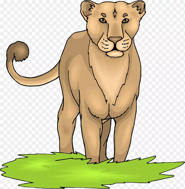 狮子夹艺术-狮子