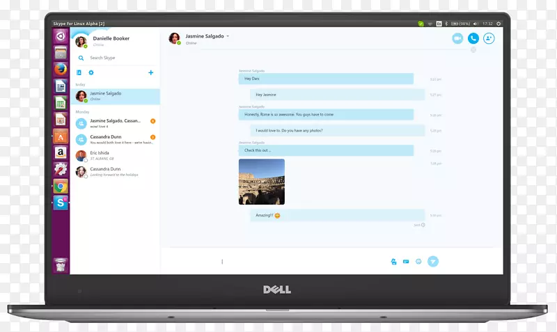 Skype Linux微软客户端计算机软件-skype