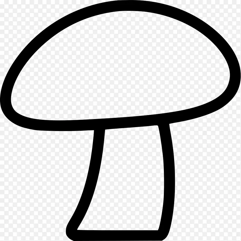 植物电脑图标种子剪辑艺术-蘑菇