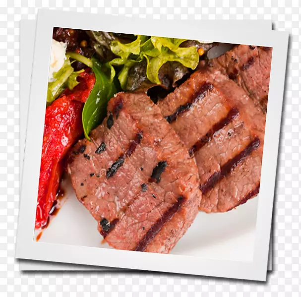 牛腰牛排，尼克意大利餐厅，烤牛肉，平铁牛排-肉