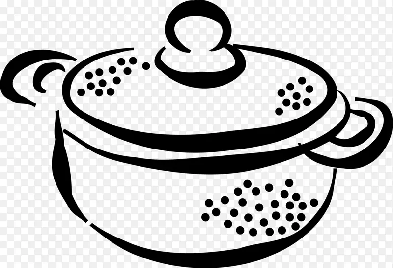 烤鸡壶、食物、炊具、剪贴画.水壶