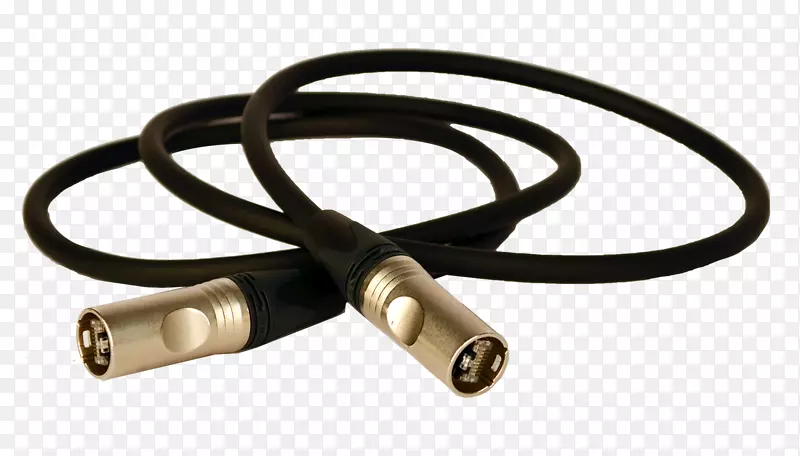 同轴电缆以太6类电缆第5类电缆XLR连接器