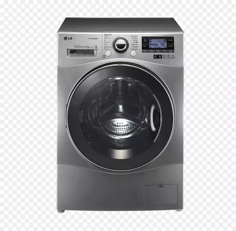 洗衣机lg电子LG g4 lg 12公斤前载洗衣机烘干机