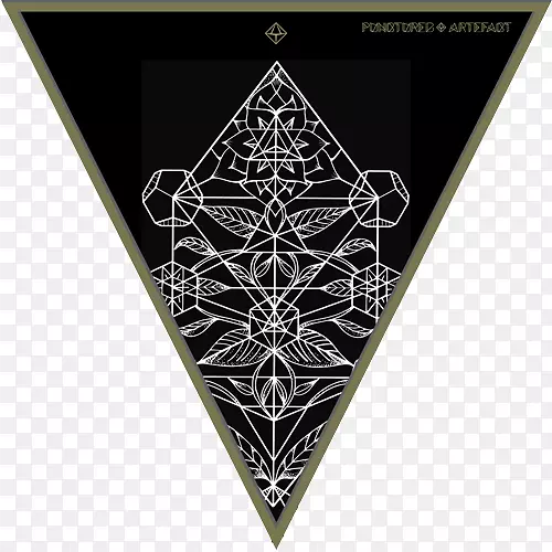 对称神圣几何柏拉图式立体三角形-三角形