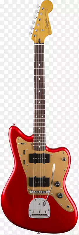 Fender Jazzmaster Squier豪华热轨平底护栏挡泥板吉他-吉他