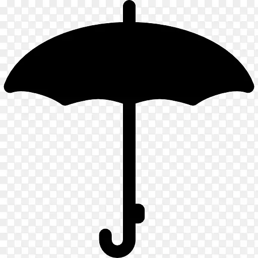 雨伞符号电脑图标雨伞