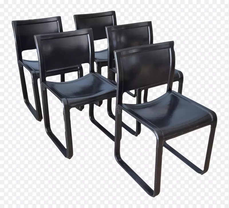 悬臂式桌椅塑料餐椅