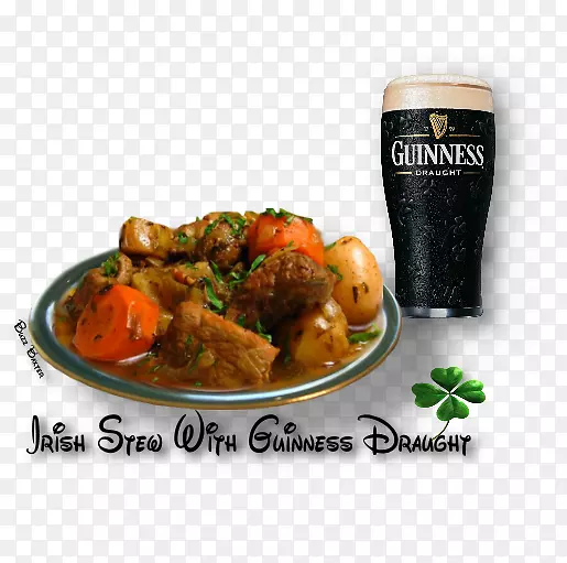 爱尔兰炖吉尼斯爱尔兰菜啤酒肉汁啤酒