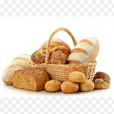 面包店黑麦面包小面包篮面包