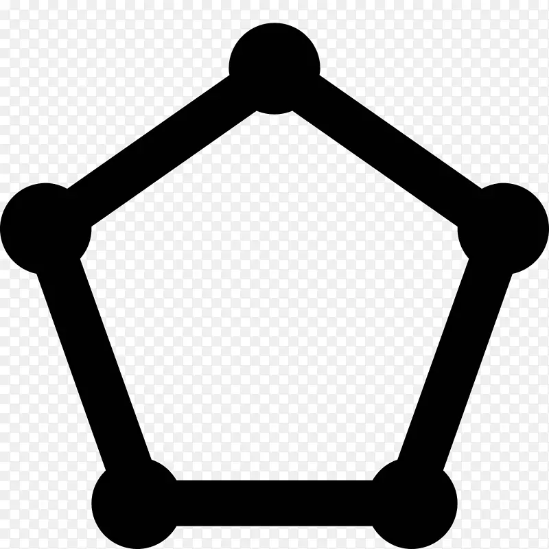 电脑图标五角大楼图标设计剪贴画形状