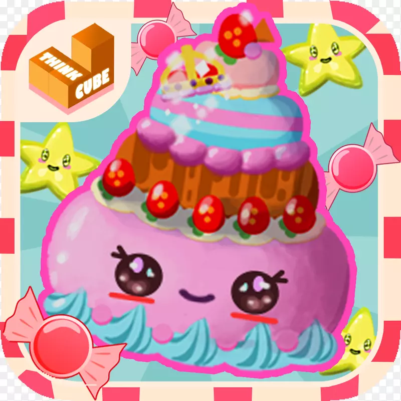 生日蛋糕托蛋糕装饰糖浆-糖果果冻