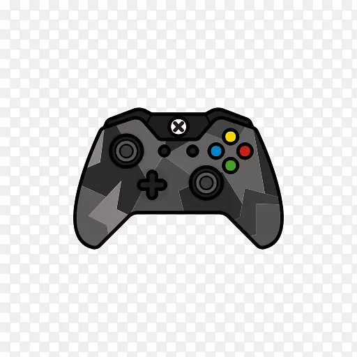 Xbox 360控制器Xbox 1控制器黑色游戏控制器.操纵杆