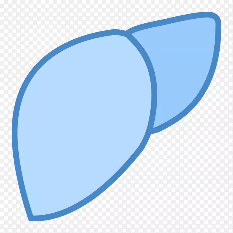 计算机图标肝脏有机体-肝脏