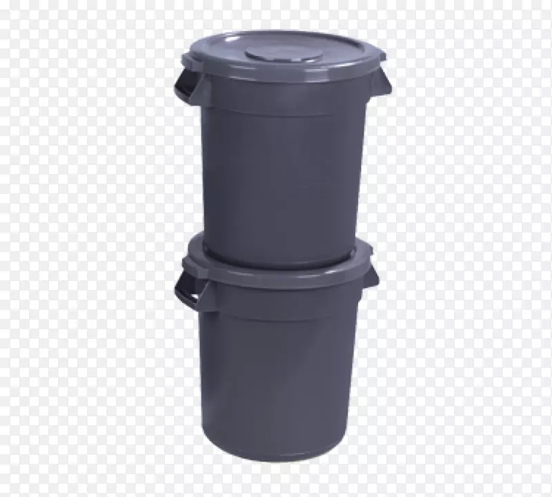 垃圾桶和废纸篮，塑料容器，回收箱-垃圾桶