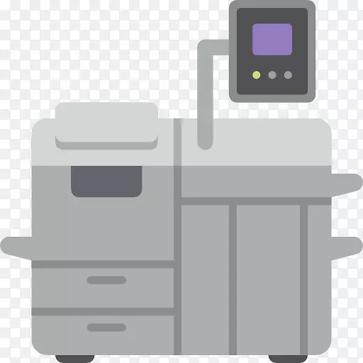 打印机打印计算机图标墨盒打印机