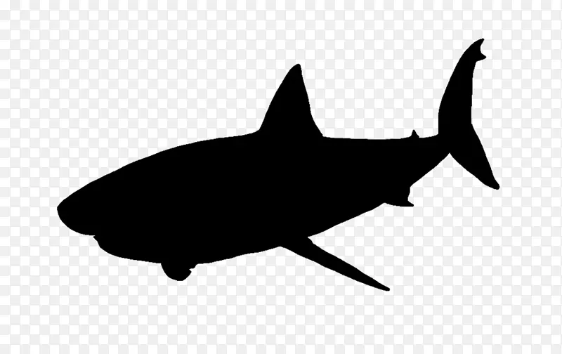 大白鲨剪贴画-长城剪影