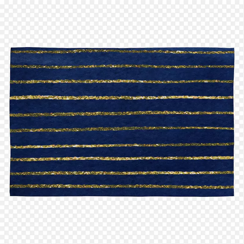 海军蓝地席机织物线