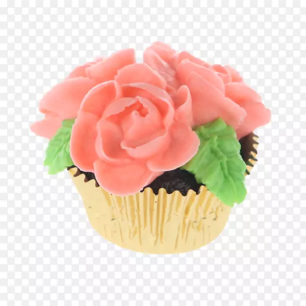 纸杯蛋糕，奶油花园，玫瑰，面包店-蛋糕
