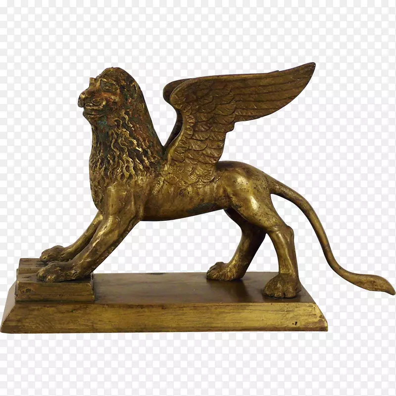 威尼斯狮子青铜雕塑圣马克大教堂狮子圣马克狮子