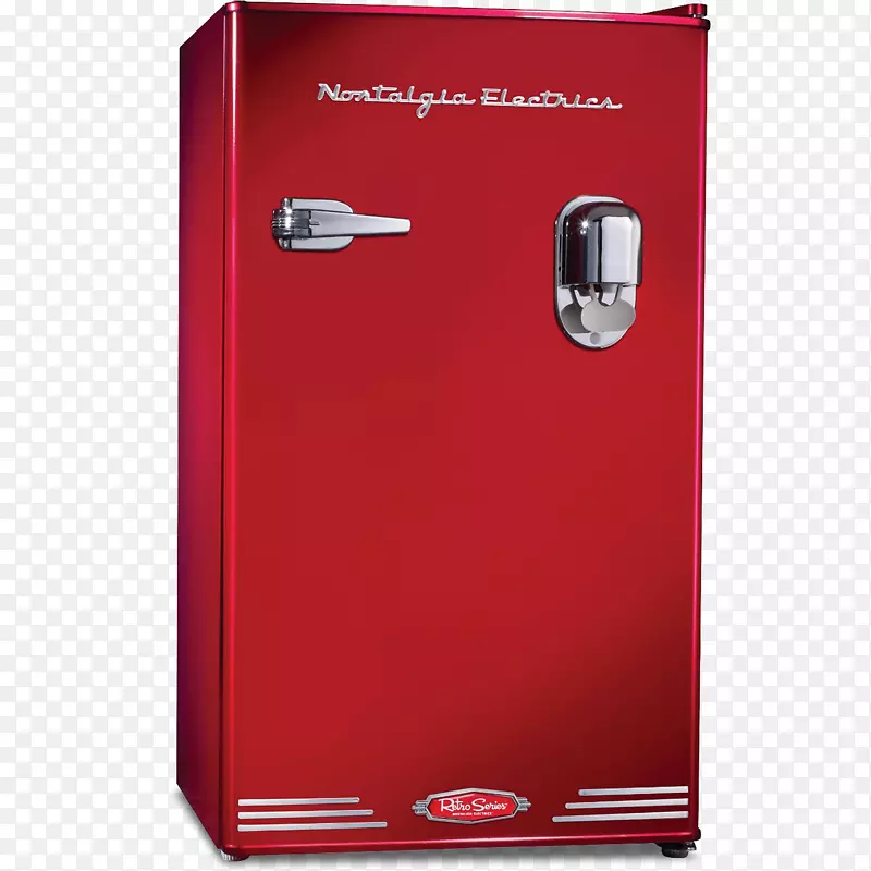 冰箱怀旧电器rf300dncblk3.0复古系列3.0立方英尺复合电器Emg Englewood标记怀旧系列rf 325 hnred-冰箱