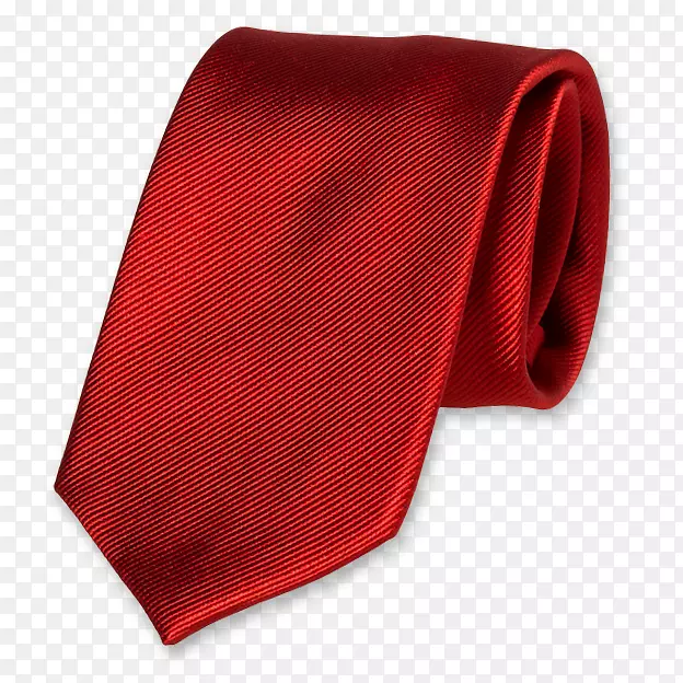 领带领结红色手帕丝绸
