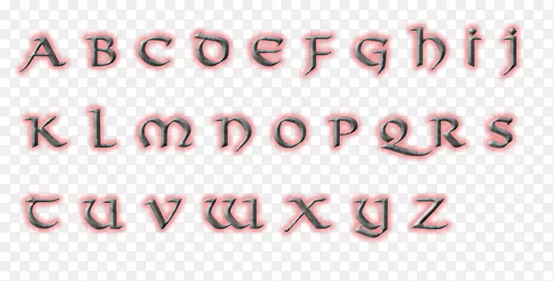 印刷体、手写字体、Bodoni字体-字体