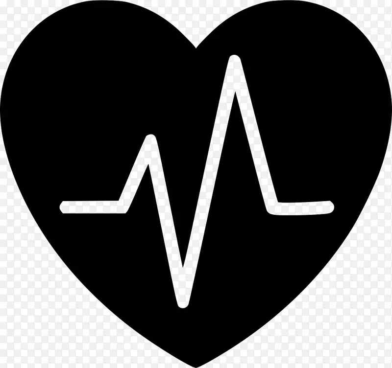 心脏心电图计算机图标医学.心脏
