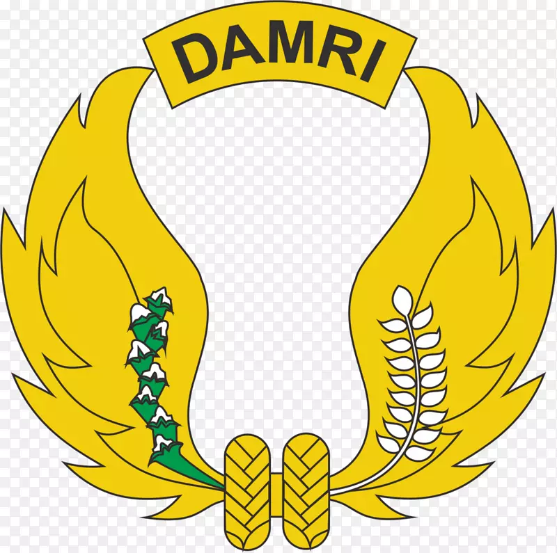 DAMRI巴士标志印度尼西亚Perusahaan umum-bus