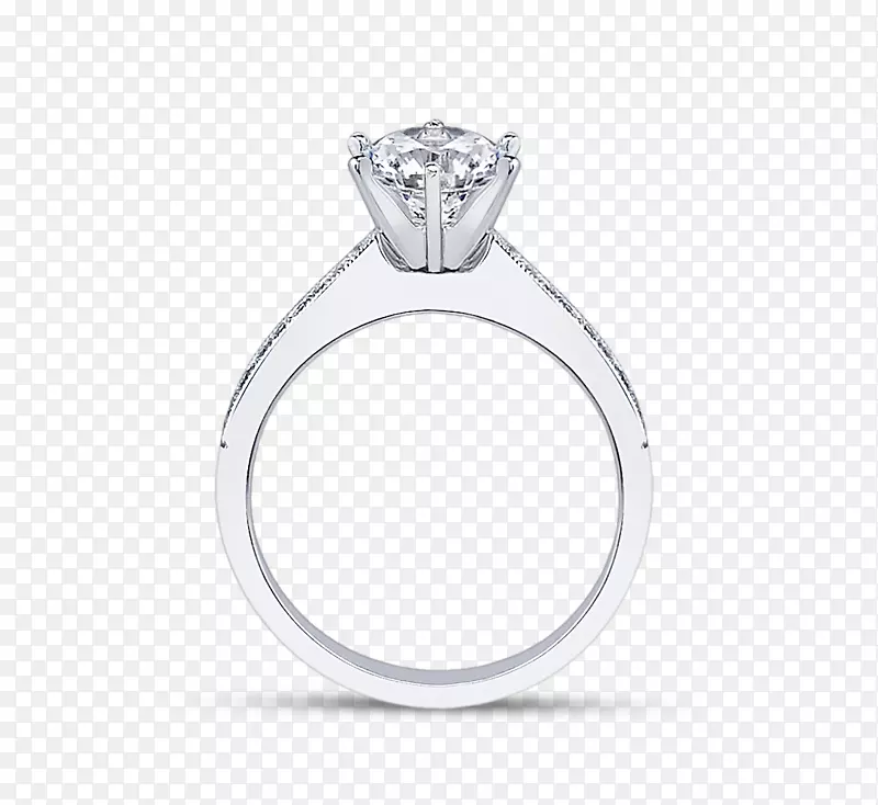 订婚戒指贝泽尔钻石金戒指