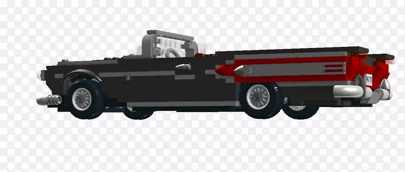 货车床身零件模型汽车拖车标尺模型汽车