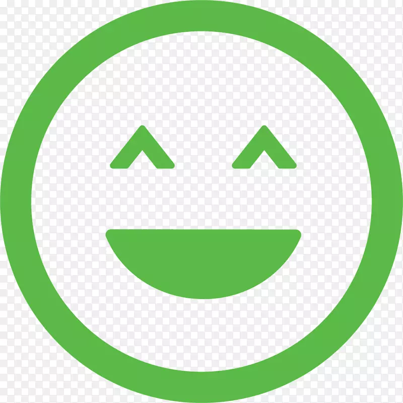 计算机图标笑脸表情符号绿色笑脸