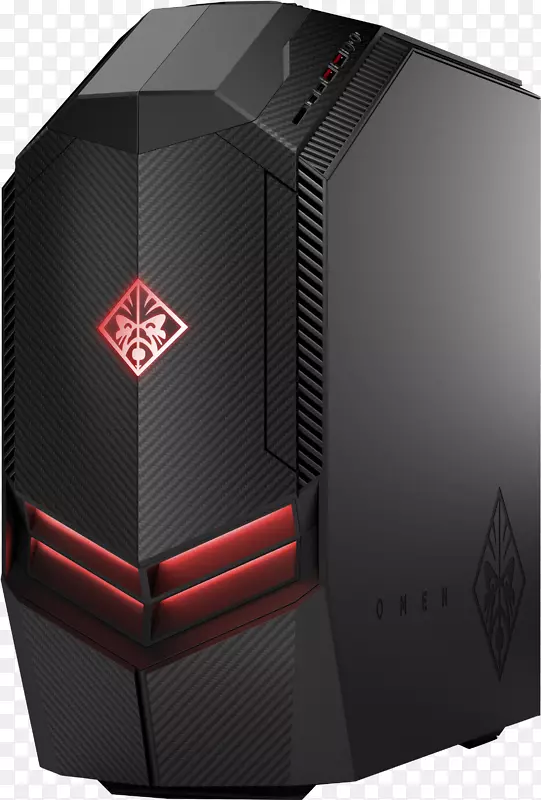 显卡和视频适配器英特尔核心i7 hp omen 880-162 ng 3.7ghz i7-8700k台式Zwartpc台式计算机.英特尔
