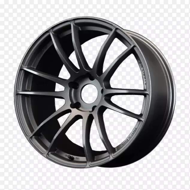 阿桑蒂黑色车轮轮辋碳纤维定制车轮