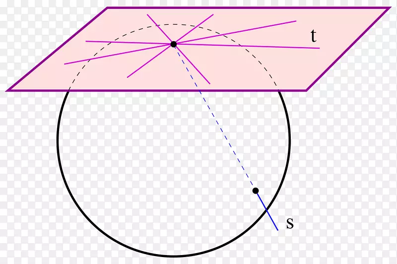 射影几何学卵圆形射影空间