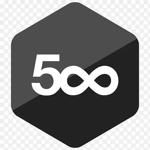 500 px电脑图标社交媒体摄影.社交媒体