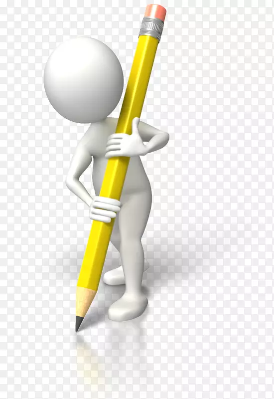 动画电影棒图形书写铅笔剪辑艺术铅笔
