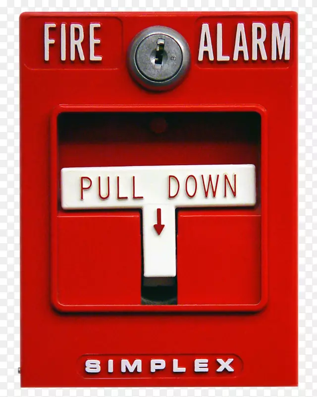 火灾报警系统报警装置锁紧继电器安全警报系统火灾报警呼叫盒-火警