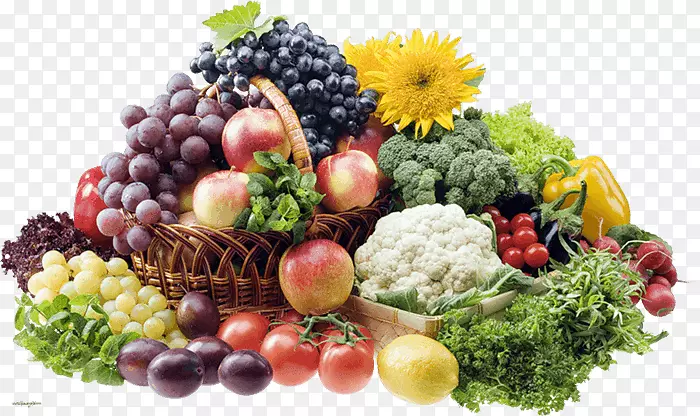 素食烹饪水果蔬菜有机食品篮