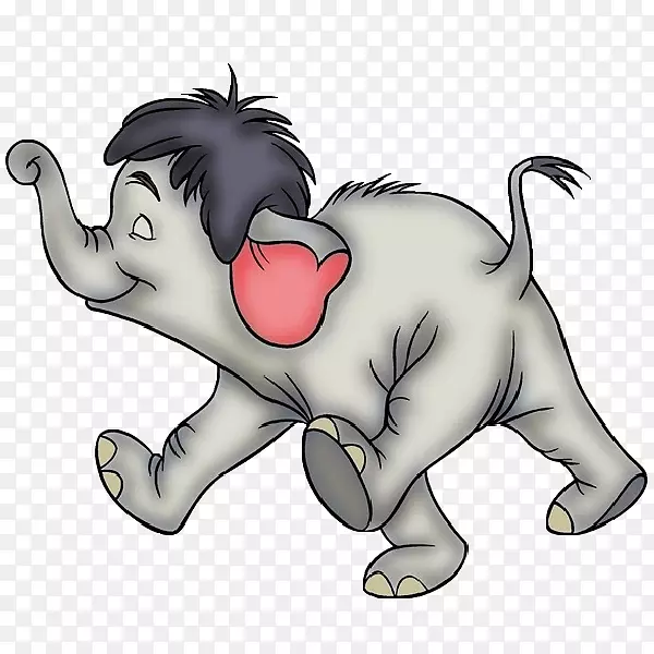 丛林书上校Hathi Mowgli Minnie小鼠youtube-丛林书