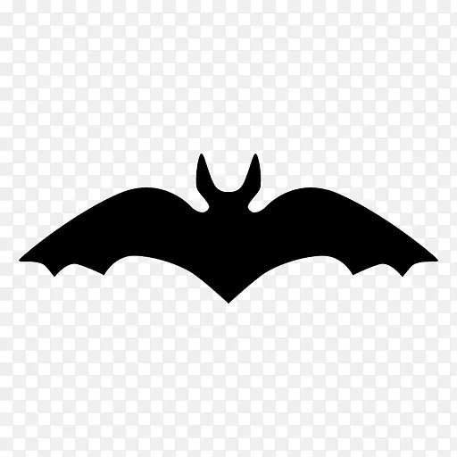 蝙蝠轮廓画夹艺术-蝙蝠
