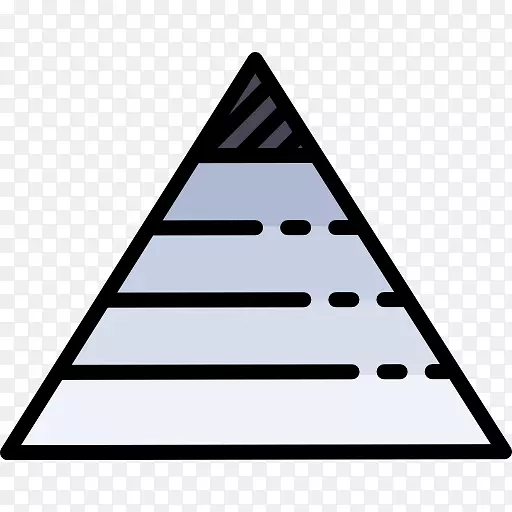 几何金字塔计算机图标三角形金字塔