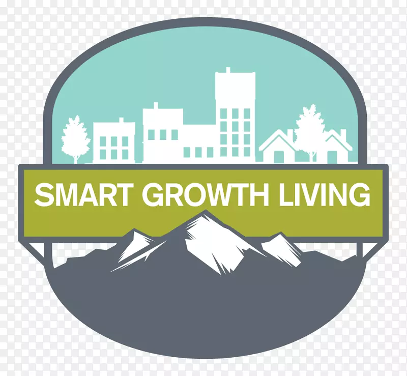 智能增长-可持续发展标志-智能城市混合使用