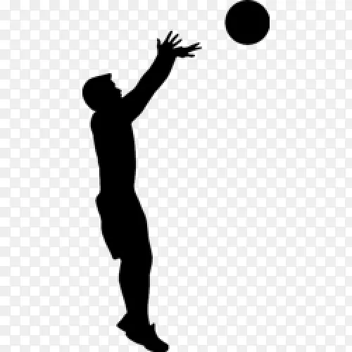 跳伞跳投篮球运球夹艺术篮球