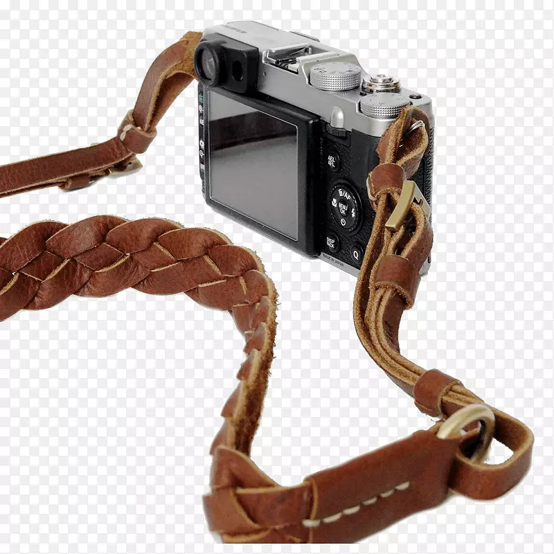 皮带照相机牛皮材料.照相机