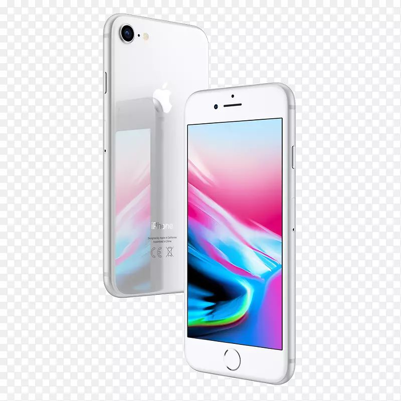 苹果iphone 8加上银色智能手机-苹果
